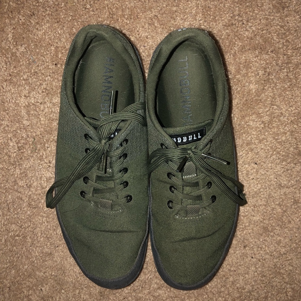 NOBULL Hunter Green Canvas CrossFit Training Shoes